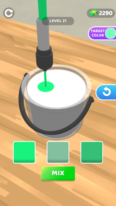 Bucket Color Match Screenshot