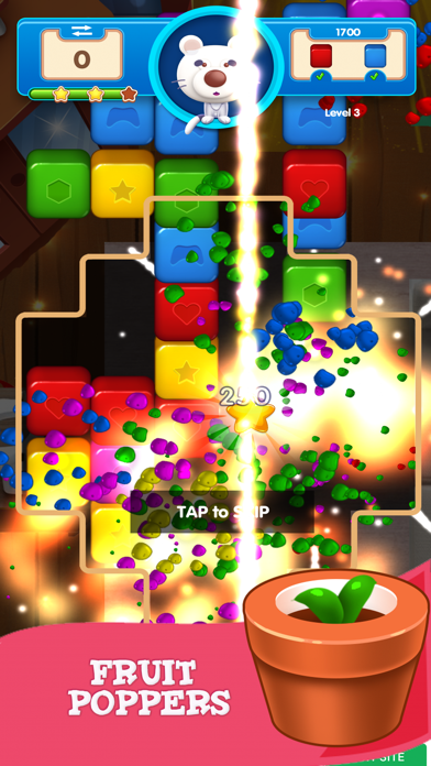 Fruit Poppers Fun Puzzle Game Screenshot