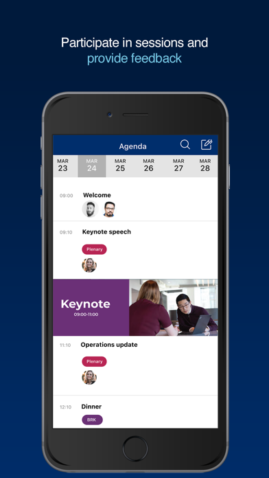 Alexion Events Screenshot