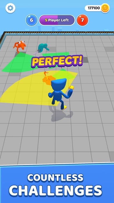 Smashers io: Blue Monster Screenshot