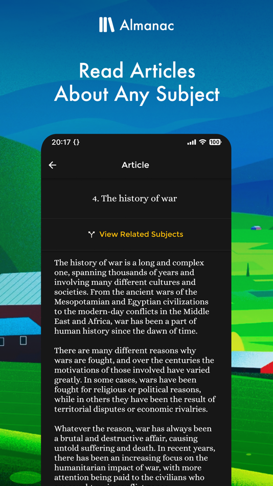 #2. Almanac - Learn About Anything (iOS) Podle: Renasnce Studios Ltd