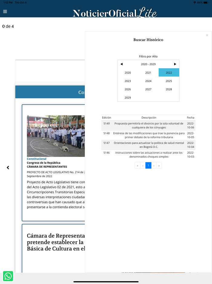 Noticiero Oficial Lite