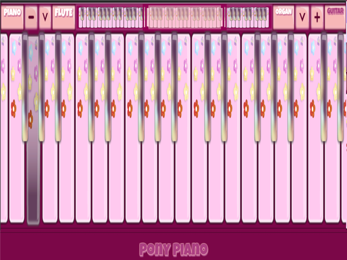Pony Piano Pink
