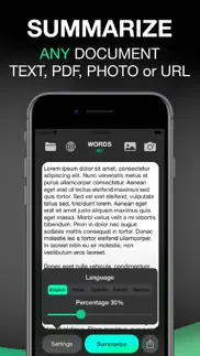 text summary tool automatic ai iphone screenshot 3