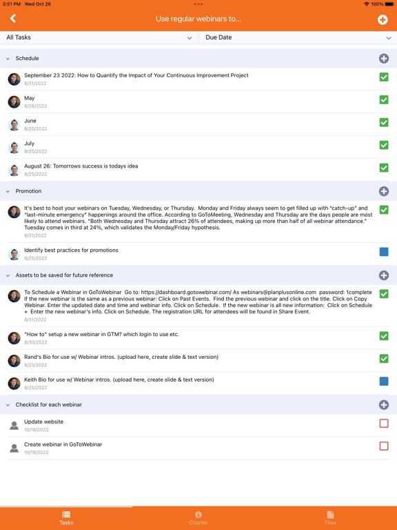 KPI Fire iPad screenshot 1 - Business app