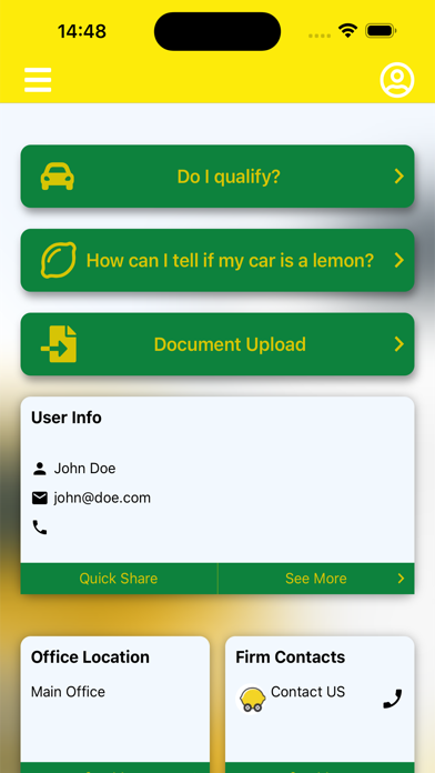 The California Lemon Law App Screenshot