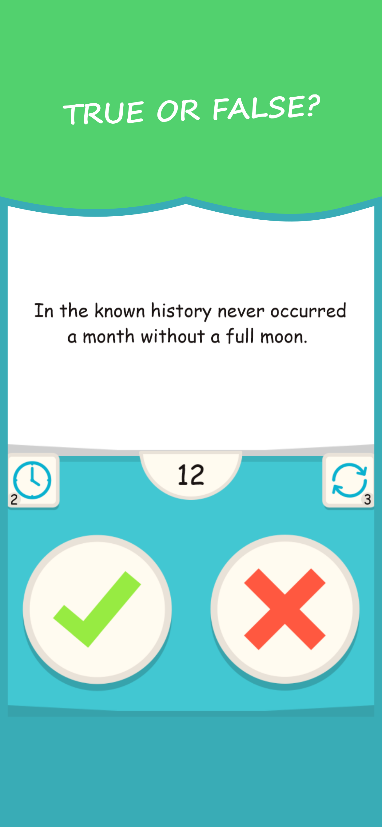 True or False? Trivia Quiz