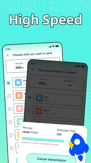 Content Transfer : Phone Clone screenshot 2