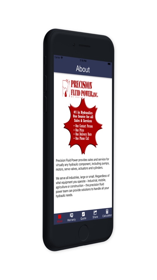 #2. Precision Fluid Power (iOS) Ved: Precision Fluid Power, inc.