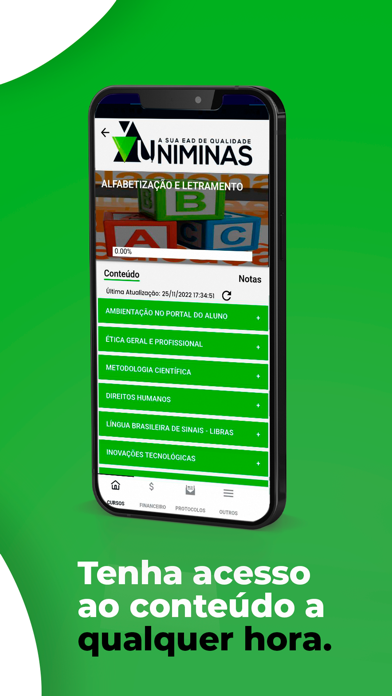 UNIMINAS Screenshot