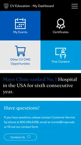 Game screenshot Mayo Clinic Cardiovascular CME apk