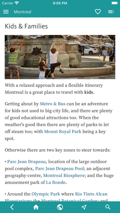Montreal's Best: Travel Guide Screenshot