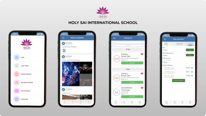 Holy Sai Parent App