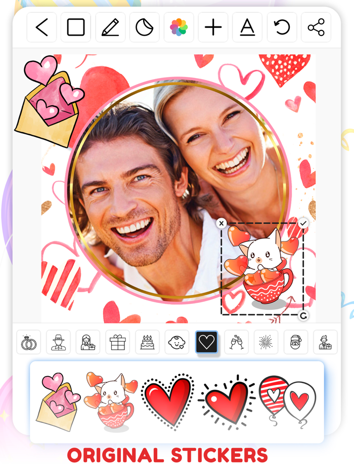 Birthday Frames Collection.