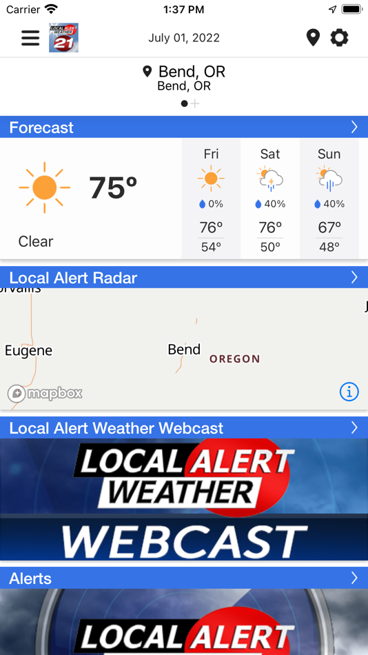 KTVZ Local Alert Weather App - 6.9.0 - (iOS)