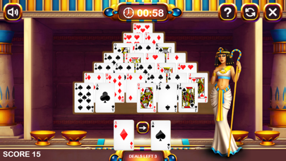 Pyramid Kemet Solitaire Cards Screenshot