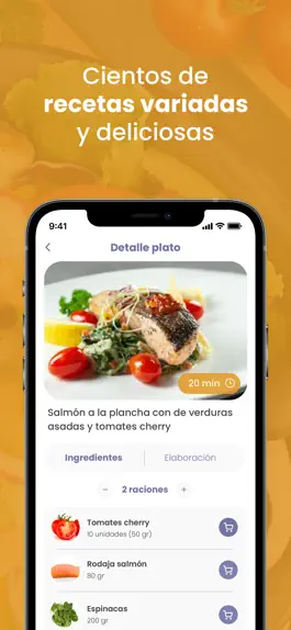 Game screenshot MyFoodPlan - Plan nutricional hack