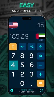 currency exchange - rate iphone screenshot 1