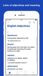 mastering english adjectives iphone screenshot 1
