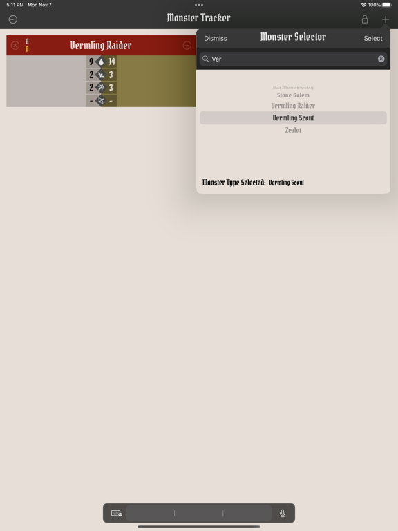 Screenshot #6 pour Monster Tracker