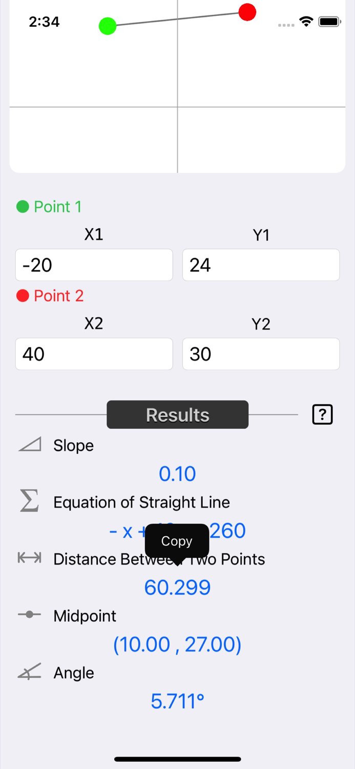 Slope Calculator Plus