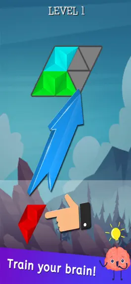 Game screenshot Matching Triangles Tangram apk