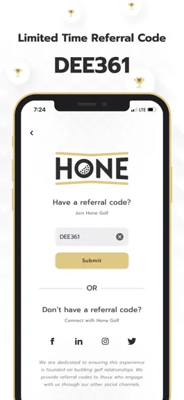 Game screenshot Hone Golf apk