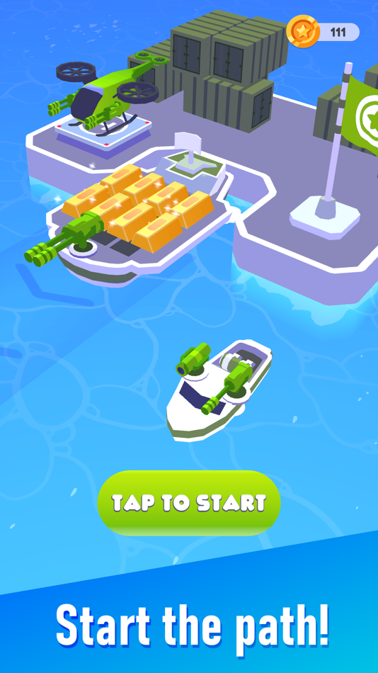 #1. Boat Commander: War of Sea (iOS) โดย: Alexandr Chernov