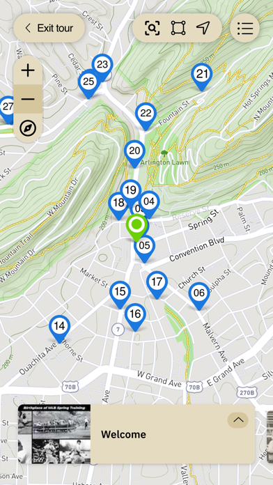 Hot Springs Baseball Trail Screenshot
