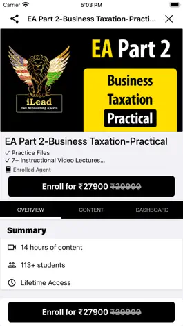 Game screenshot iLead Tax Academy hack