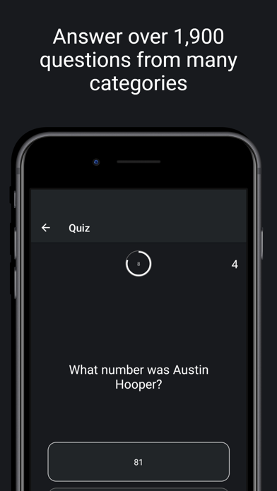 Air Yards: Football Trivia Screenshot