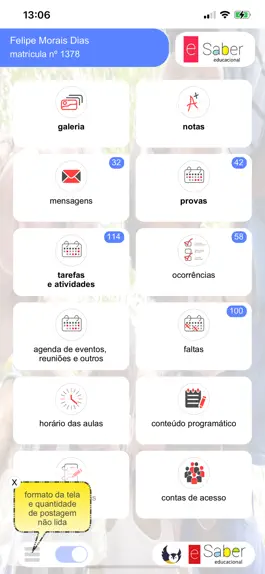 Game screenshot eSaber Educacional apk