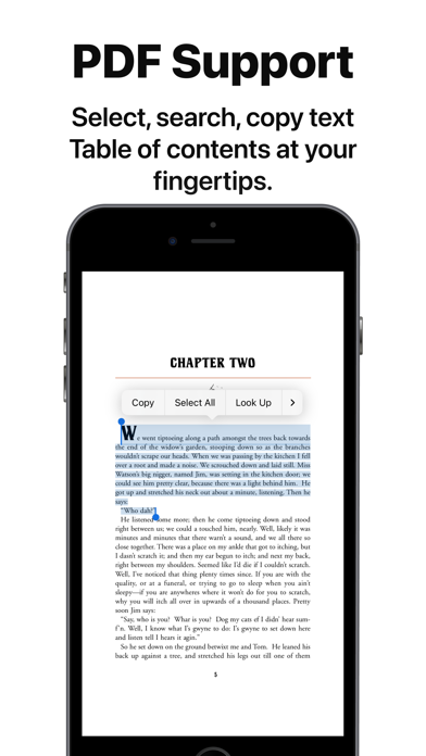 Screenshot #3 pour Booklover - eBook Reader