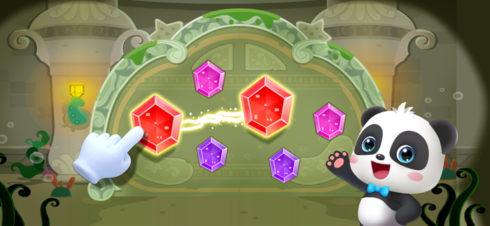 Little Panda Shark Family