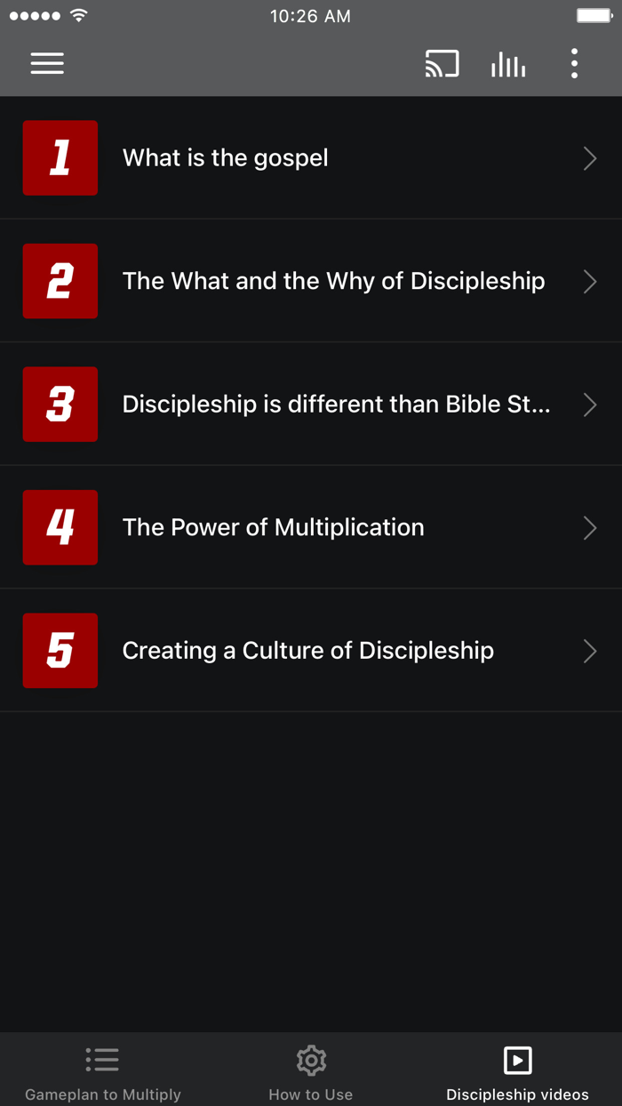 G2X  Athlete Discipleship