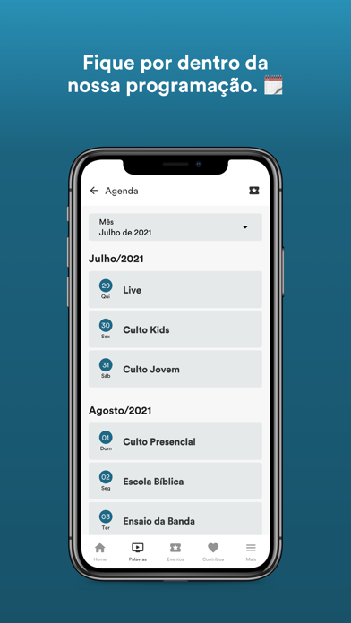 Igreja Vida Online Screenshot