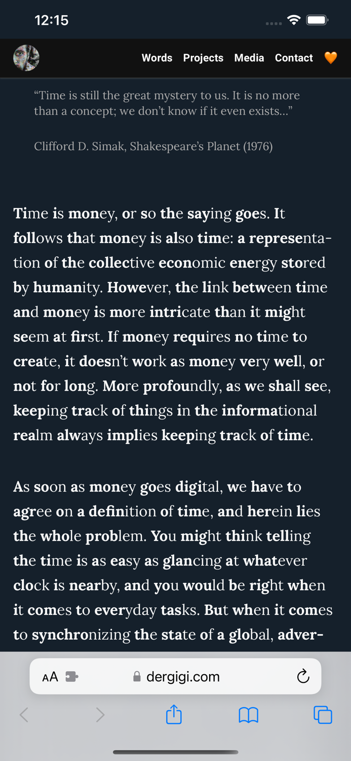 Speed Reader for Safari