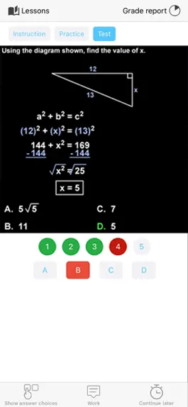 Game screenshot VPT Math Test Prep hack