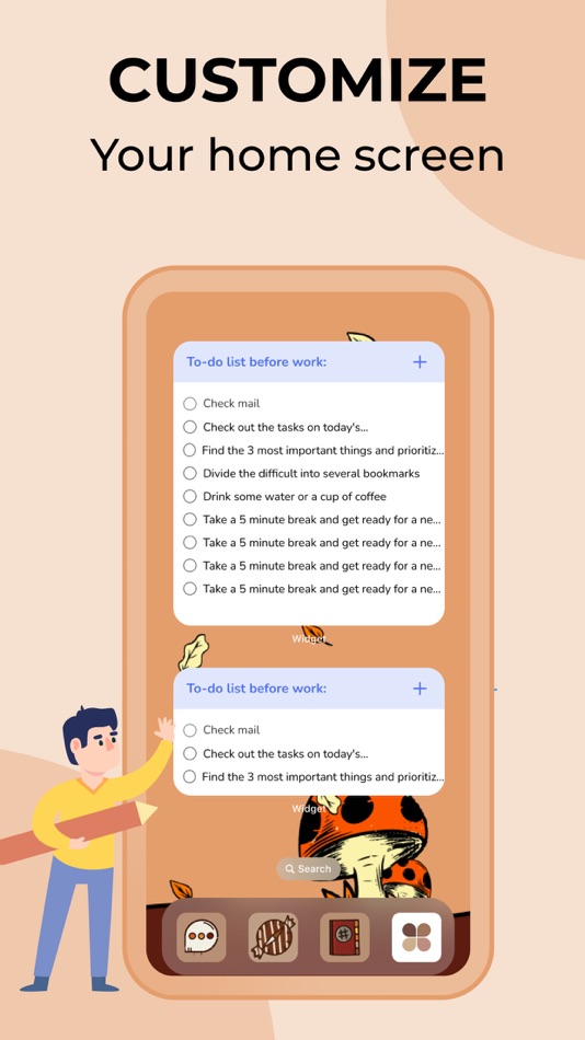#3. Todo Widgets - Lock Screen 16 (iOS) 由: TRADING CO., LTD