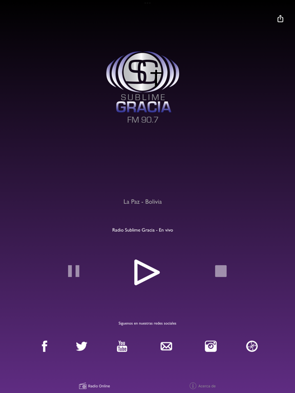Screenshot #5 pour Radio Sublime Gracia 90.7
