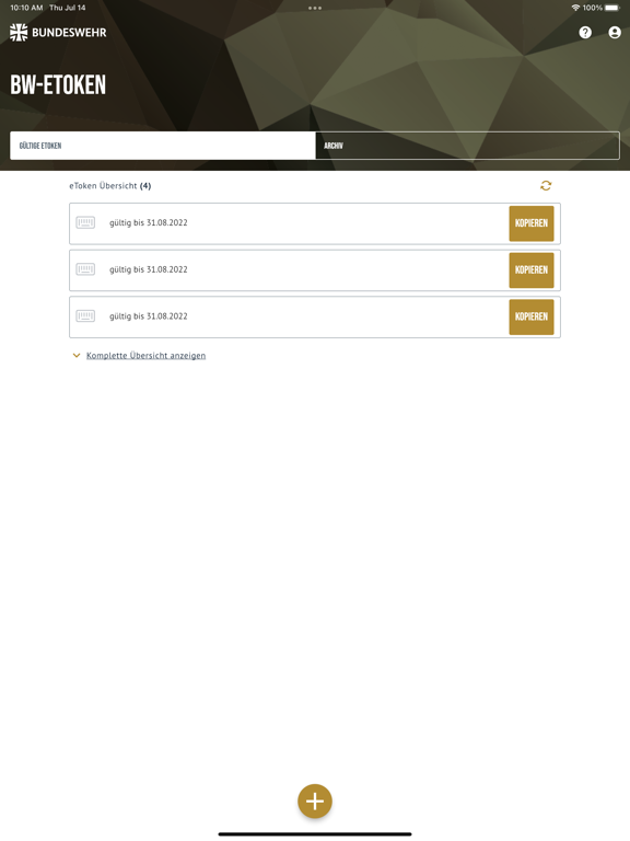 Screenshot #5 pour Bw-eToken