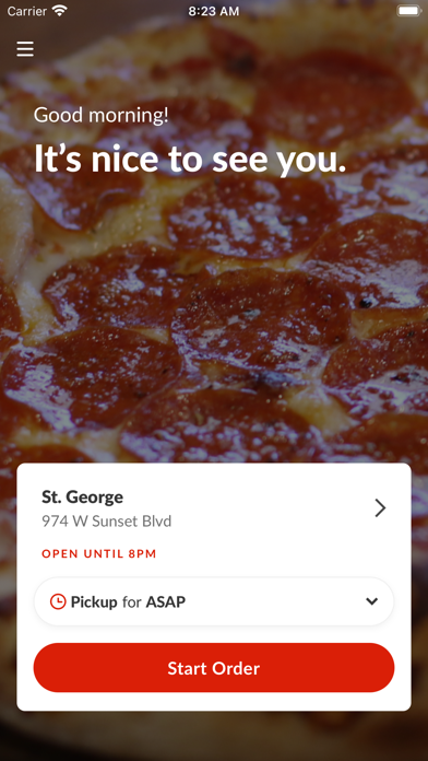 Riggatti's Wood Fired Pizza Screenshot