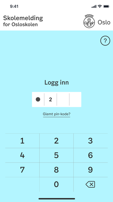 Skolemelding foresatte Screenshot