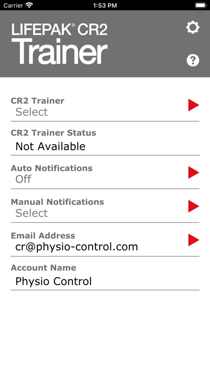 LIFEPAK CR2 Trainer App