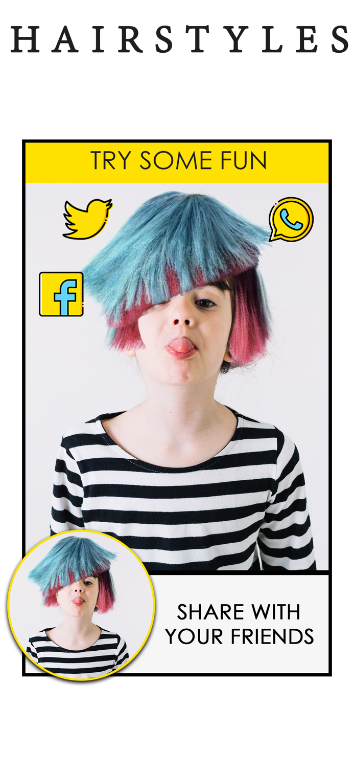 Hair Style Changer-Makeover Ap