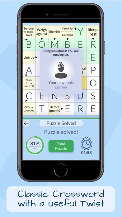 Crossword Plus: the Puzzle App Screenshot