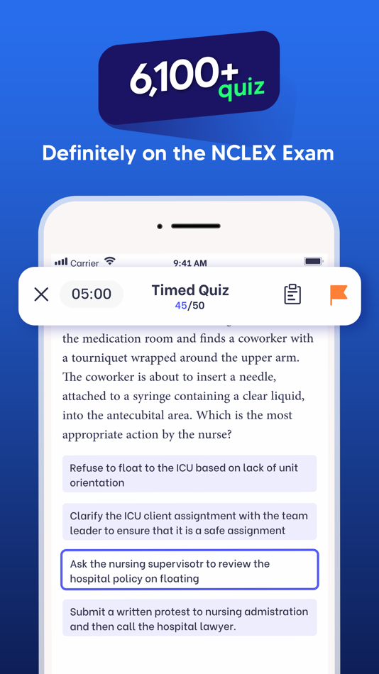 #6. NCLEX RN - NCLEX Questions (iOS) 由: Thao Phan