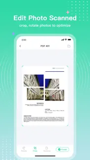 pdf photo convertor - cam scan iphone screenshot 2