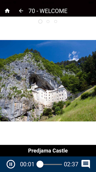 Predjama Castle - audioguide Screenshot