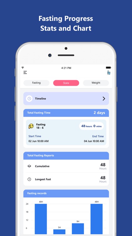 Track Fasting Hours & Weight screenshot-3